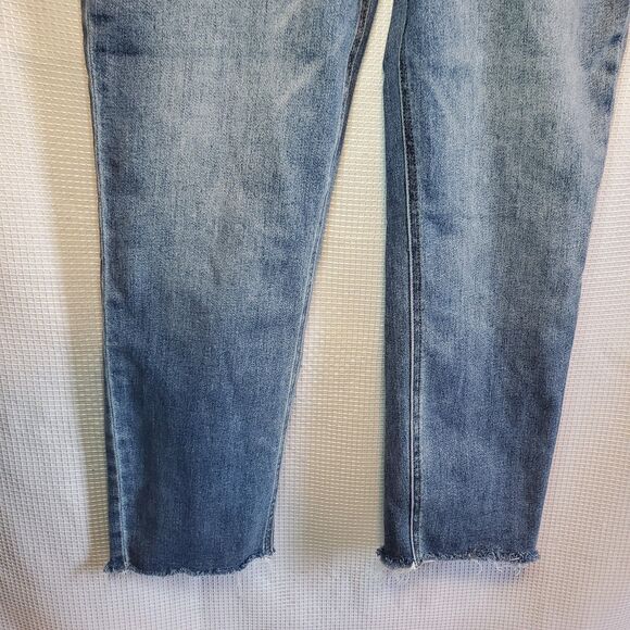 KUT From The Kloth Rachael  Fab Ab Mom Jeans Sz 4 High Rise Ankle Crop - Picture 4 of 8